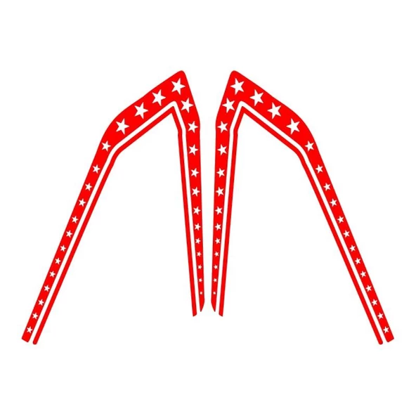 Cg Kırmızı Yıldızlı Depo Şeridi ürün görseli