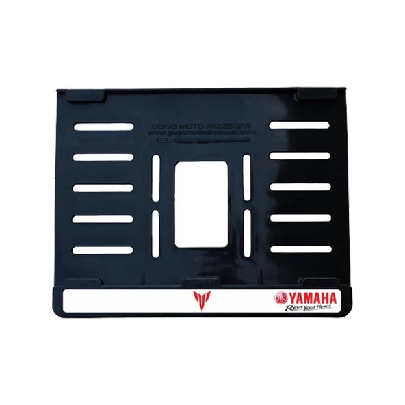 Yamaha Mt Uyumlu 2 Plastik (15X24 Cm) Kırılmaz Plakalık ürün görseli