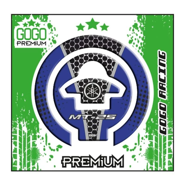 Yamaha Mt25 2020 - 2024 Uyumlu Depo Kapak Pad 005 ürün görseli