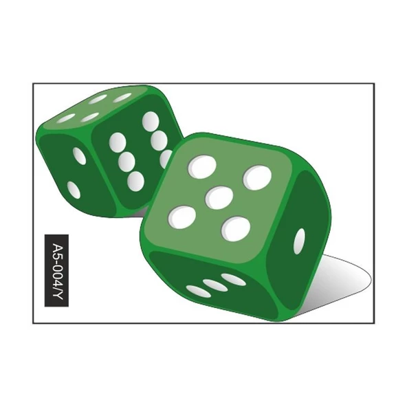 A5 Sticker 008 Tek Paket Çoklu ürün görseli