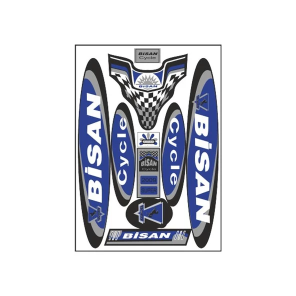 Bisan 002 Bisiklet Sticker