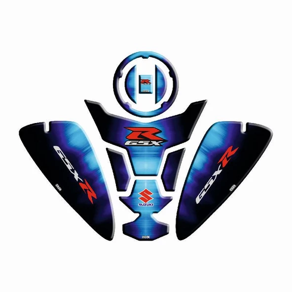 Suzuki Gsx-R Uyumlu Tank Pad Set 001 ürün görseli