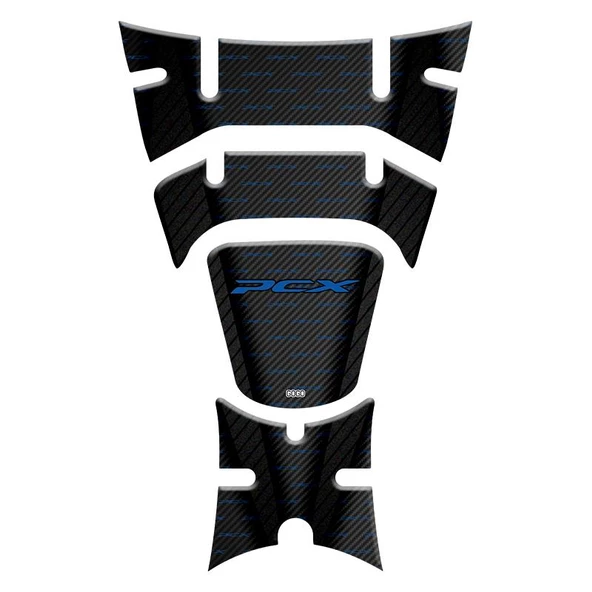 Honda Pcx 2018 - 2020 Uyumlu Tank Pad 015 ürün görseli