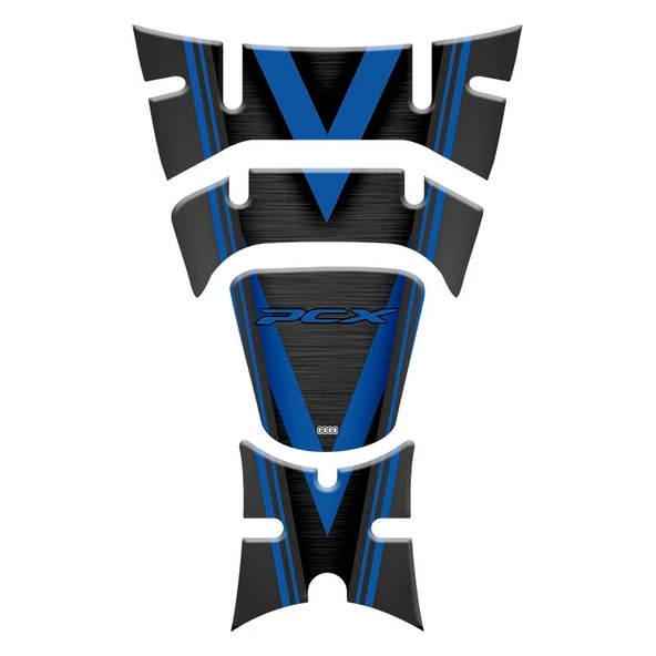 Honda Pcx 2018 - 2020 Uyumlu Tank Pad 017 ürün görseli