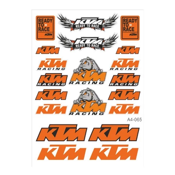 A4 Sticker 065 Tek Paket Çoklu ürün görseli