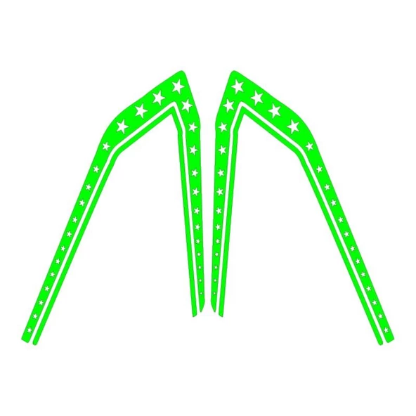 Cg Florasan Yeşil Yıldızlı Depo Şeridi ürün görseli