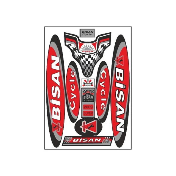 Bisan 001 Bisiklet Sticker ürün görseli