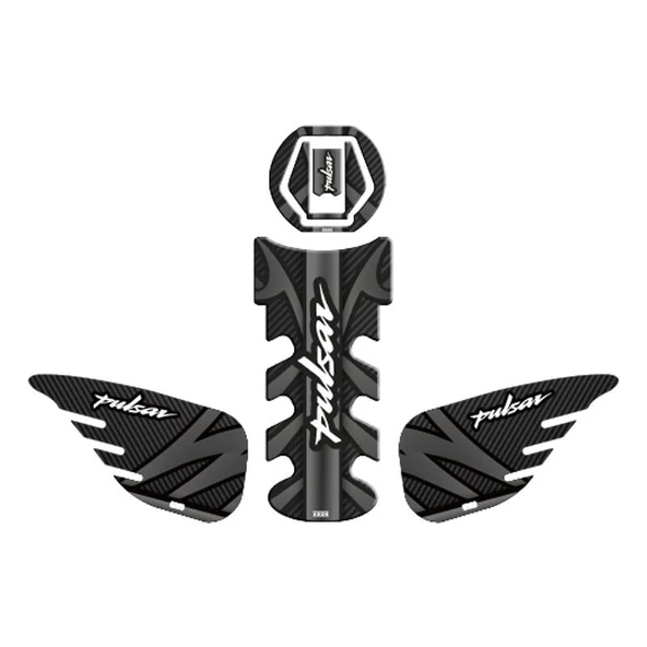 Bajaj Pulsar 2014 - 2024 Uyumlu Tank Pad Set 001 ürün görseli