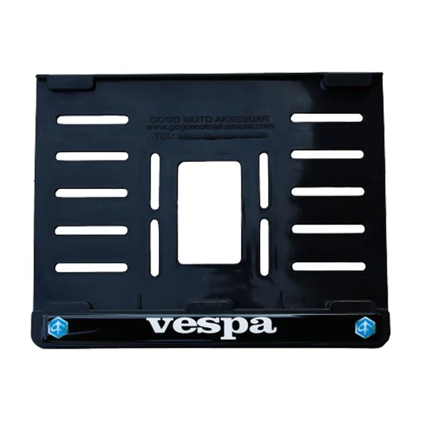 Vespa Wespa Uyumlu Plastik (15X24 Cm) Kırılmaz Plakalık ürün görseli