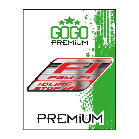 Honda Uyumlu Pgm-Fı 1 Tekli Damla Sticker ürün görseli