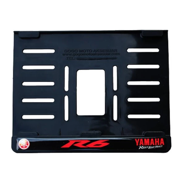 Yamaha R6 Uyumlu 1 Plastik (15X24 Cm) Kırılmaz Plakalık ürün görseli