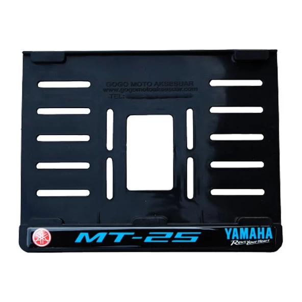 Yamaha Mt-25 Uyumlu 3 Plastik (15X24 Cm) Kırılmaz Plakalık ürün görseli