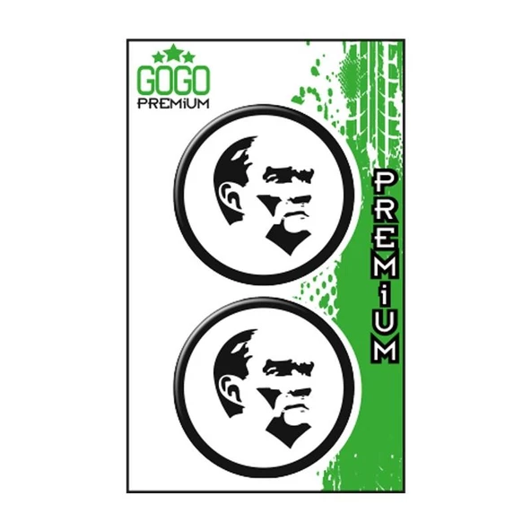 Atatürk 1 (5X5 Cm) İkili Damla Etiket ürün görseli