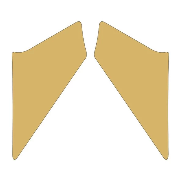 Cg Gold Ön Çamurluk Yan Sticker