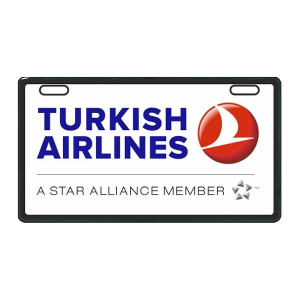 Turkısh Airlines E-Bike Plakalık ürün görseli
