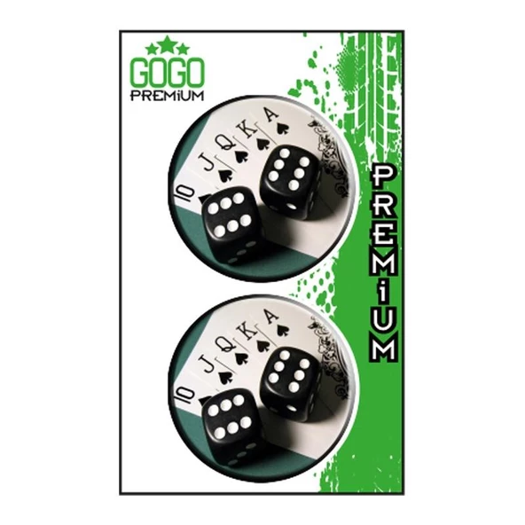 Zar 1 (5X5 Cm) İkili Damla Etiket ürün görseli