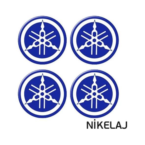 Yamaha Uyumlu 3 (3.5X3.5 Cm) Dörtlü Damla Etiket ürün görseli