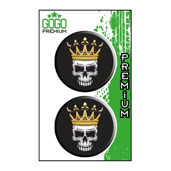 Kral Tacı (5X5 Cm) İkili Damla Etiket ürün görseli