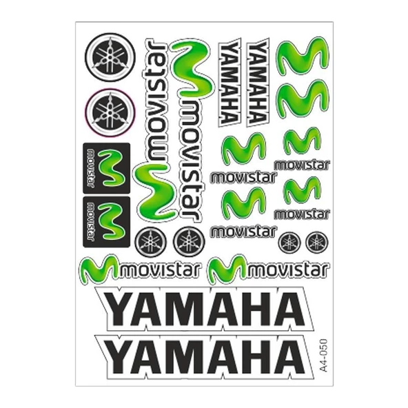 A4 Sticker 055 Tek Paket Çoklu ürün görseli