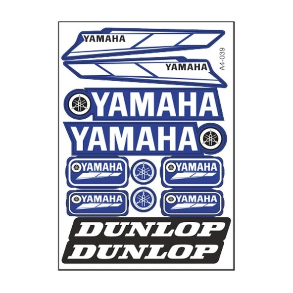 A4 Sticker 039 Tek Paket Çoklu ürün görseli