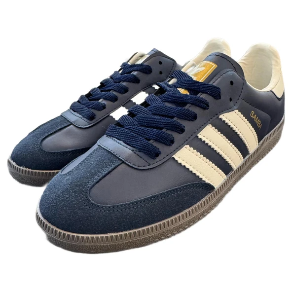 adidas gazelle silver green womens ADIDAS SAMBA OG NIGHT NAVY – FREEDOM OF SPACE main image 1