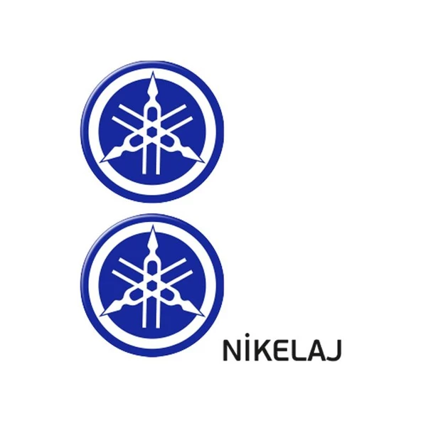 Yamaha Uyumlu 6 (5X5 Cm) İkili Damla Etiket ürün görseli