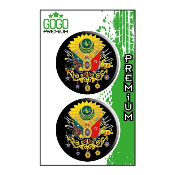 Tuğra 1 (5X5 Cm) İkili Damla Etiket ürün görseli