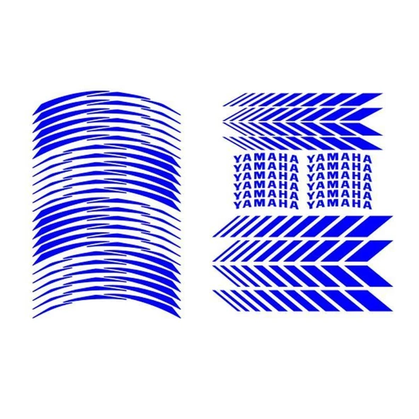 Yamaha Reflektör Mavi Uyumlu Racing Şerit ürün görseli