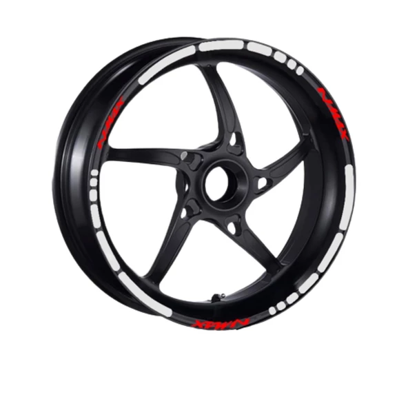 Yamaha Reflektör Beyaz I Nmax Uyumlu 1 Set Jant Şeridi - Resim 2