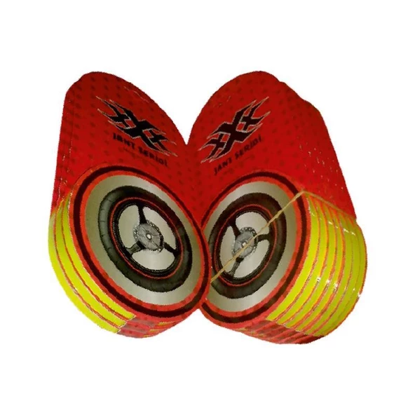 Florasan Sarı 7Cm X 7 M Lüks 1 Set Jant Şeridi ürün görseli