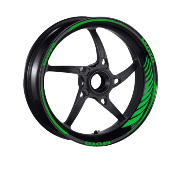 Reflektör Yeşil Racing Şerit - Resim 2