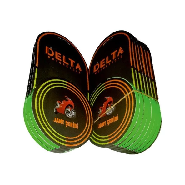 Florasan Yeşil 7Cm X 7 M Lüks 1 Set Jant Şeridi ürün görseli