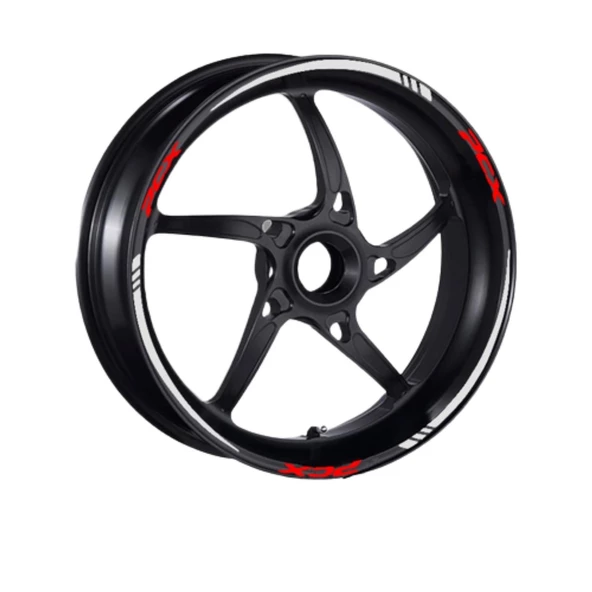 Honda Reflektör Kırmızı Iv Pcx Uyumlu 1 Set Jant Şeridi - Resim 2