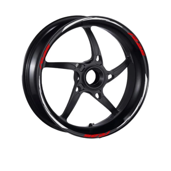 Yamaha Reflektör Beyaz R25 Uyumlu 1 Set Jant Şeridi - 2