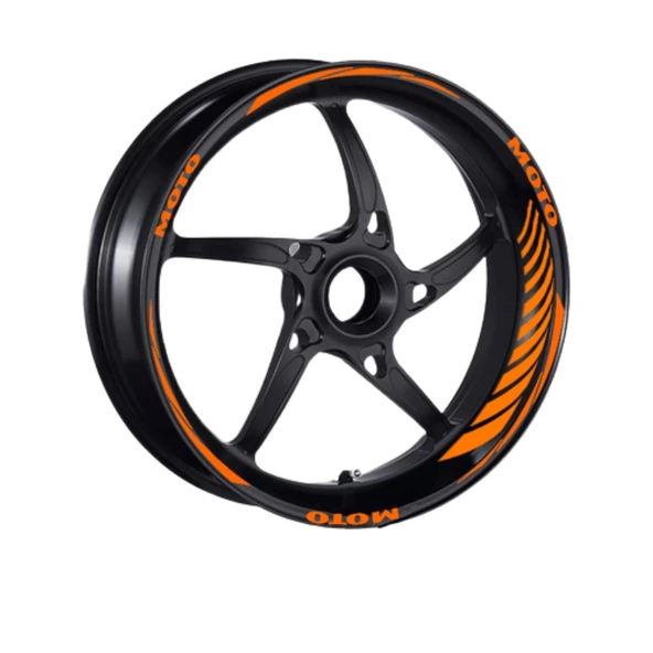 Florasan Turuncu Racing Şerit - Resim 2