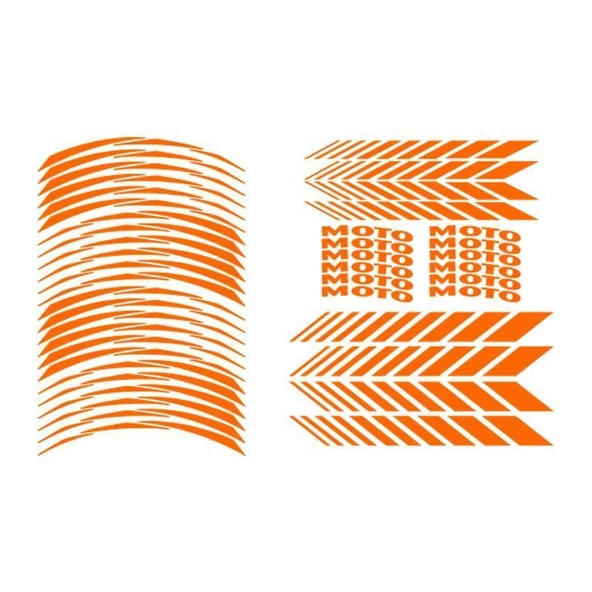 Florasan Turuncu Racing Şerit ürün görseli