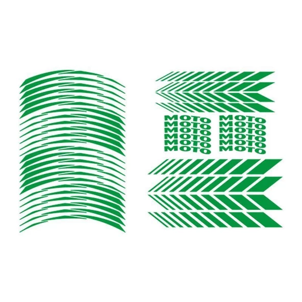 Reflektör Yeşil Racing Şerit ürün görseli