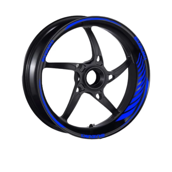 Reflektör Mavi Suzukı Uyumlu Racing Şerit - 2