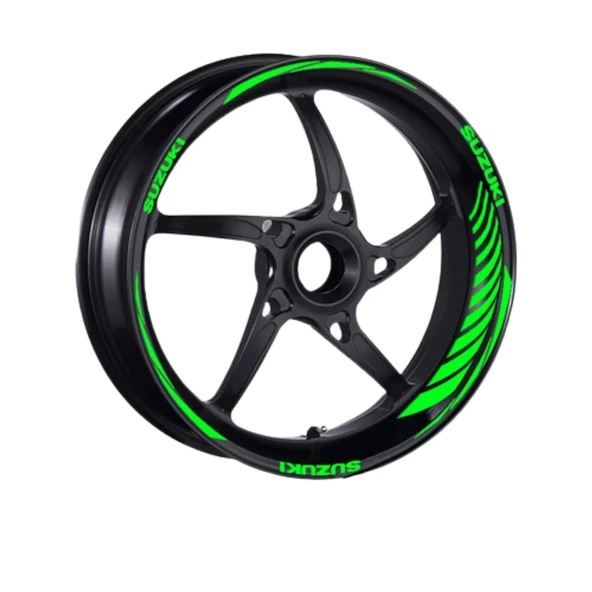 Florasan Yeşil Suzukı Uyumlu Racing Şerit - Resim 2