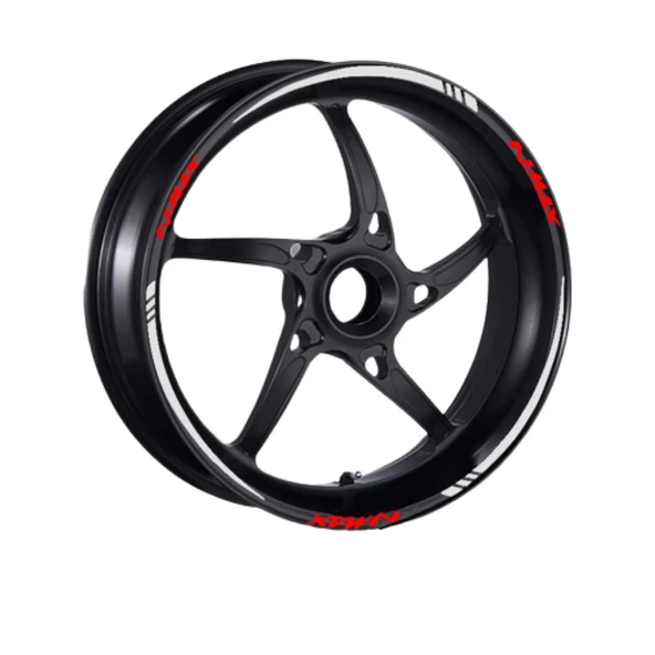 Yamaha Reflektör Beyaz Iv Nmax Uyumlu 1 Set Jant Şeridi - Resim 2