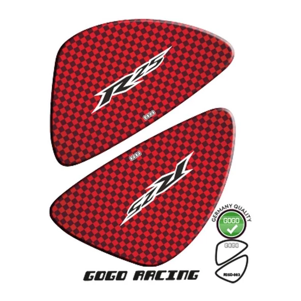 Yamaha R25 2014 - 2018 Uyumlu Yan Pad 004 ürün görseli