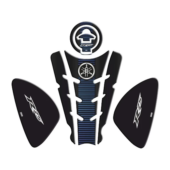 Yamaha R25 2014 - 2018 Uyumlu Tank Pad Set 006 ürün görseli