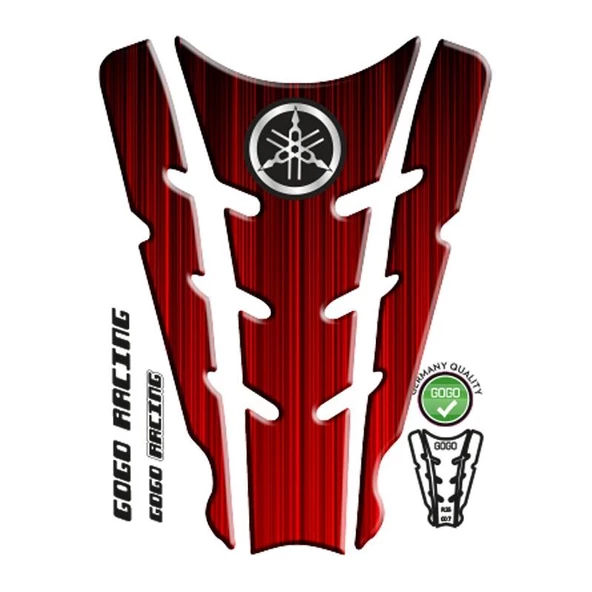 Yamaha R25 2014 - 2018 Uyumlu Tank Pad 007 ürün görseli