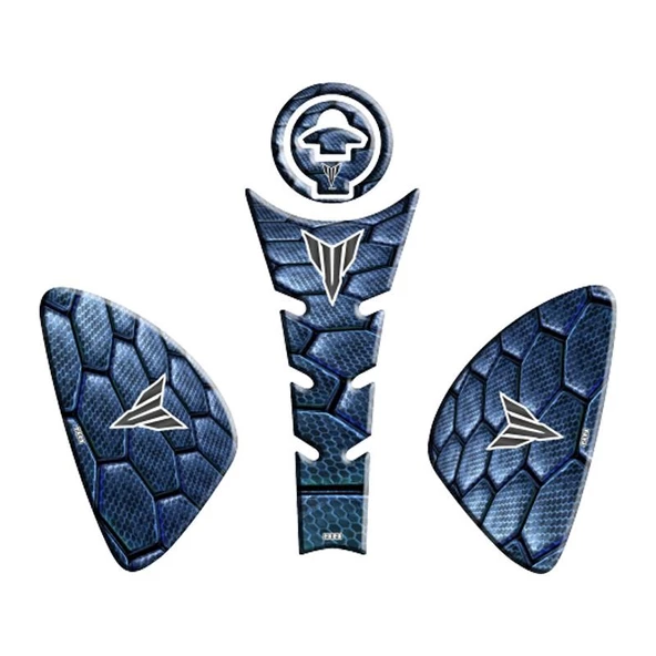 Yamaha Mt25 2014 - 2019 Uyumlu Tank Pad Set 005 ürün görseli