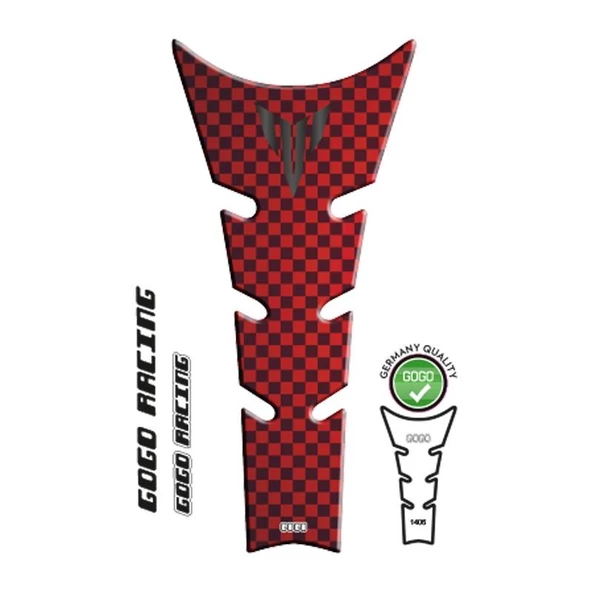 Yamaha Mt25 2014 - 2019 Uyumlu Tank Pad 002 ürün görseli