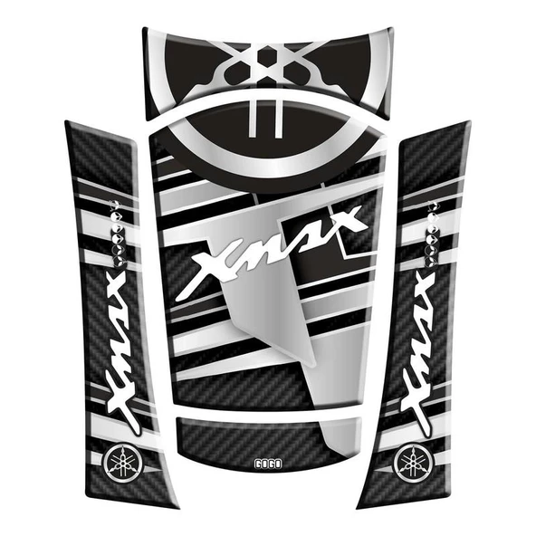 Yamaha Xmax 2018 - 2022 Uyumlu Tank Pad 007 ürün görseli