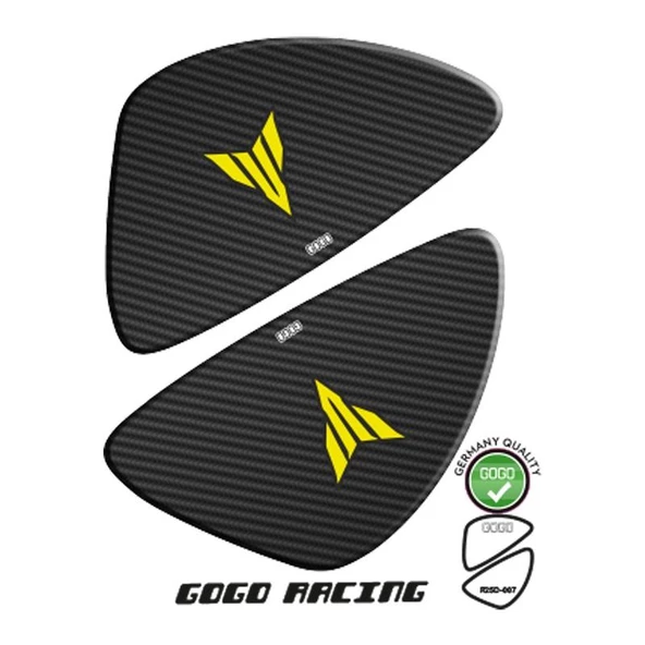 Yamaha Mt25 2014 - 2019 Uyumlu Yan Pad 008 ürün görseli