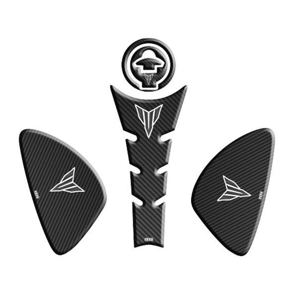 Yamaha Mt25 2014 - 2019 Uyumlu Tank Pad Set 003 ürün görseli