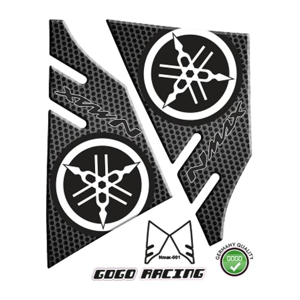 Yamaha Nmax 2014 - 2020 Uyumlu Tank Pad 001 ürün görseli