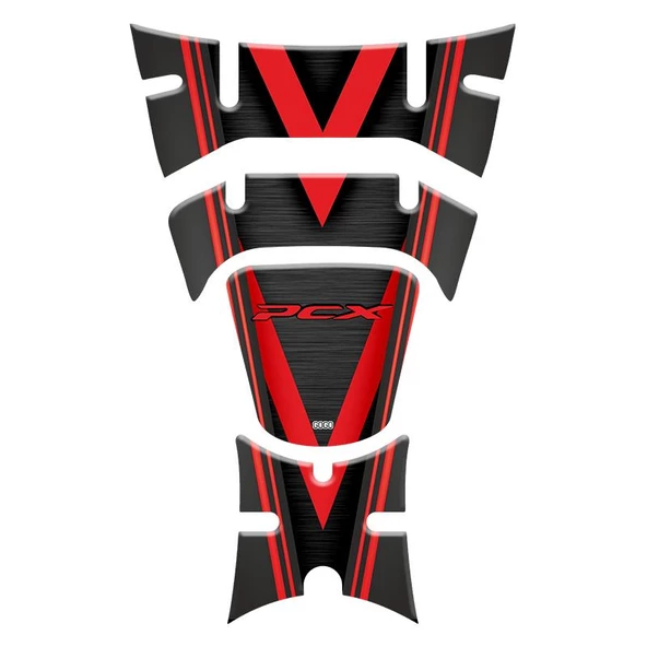 Honda Pcx 2018 - 2020 Uyumlu Tank Pad 001 ürün görseli